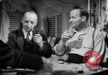 Image of British and American factory counterpart workers on international exchange visit to the United States Los Angeles California USA, 1944, second 16 stock footage video 65675029527