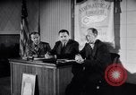 Image of British and American factory counterpart workers on international exchange visit to the United States Los Angeles California USA, 1944, second 22 stock footage video 65675029527