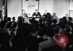 Image of British and American factory counterpart workers on international exchange visit to the United States Los Angeles California USA, 1944, second 28 stock footage video 65675029527