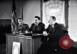 Image of British and American factory counterpart workers on international exchange visit to the United States Los Angeles California USA, 1944, second 29 stock footage video 65675029527