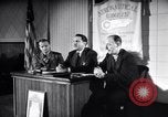 Image of British and American factory counterpart workers on international exchange visit to the United States Los Angeles California USA, 1944, second 30 stock footage video 65675029527