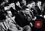 Image of British and American factory counterpart workers on international exchange visit to the United States Los Angeles California USA, 1944, second 35 stock footage video 65675029527
