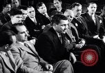 Image of British and American factory counterpart workers on international exchange visit to the United States Los Angeles California USA, 1944, second 38 stock footage video 65675029527