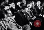 Image of British and American factory counterpart workers on international exchange visit to the United States Los Angeles California USA, 1944, second 42 stock footage video 65675029527