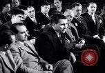 Image of British and American factory counterpart workers on international exchange visit to the United States Los Angeles California USA, 1944, second 45 stock footage video 65675029527