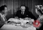 Image of British factory workers on international labor exchange visit to America return home United States USA, 1944, second 43 stock footage video 65675029528