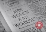 Immagine di Piani per aumentare la produzione di Dayton di piante di guerra Dayton Ohio USA, 1943, secondo 62 filmato di repertorio 65675029529