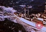 Image of USS Mount Olympus and USS Cacapon Atlantic Ocean, 1950, second 1 stock footage video 65675029537