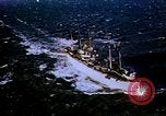 Image of USS Mount Olympus and USS Cacapon Atlantic Ocean, 1950, second 5 stock footage video 65675029537