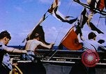 Image of USS Mount Olympus and USS Cacapon Atlantic Ocean, 1950, second 10 stock footage video 65675029537