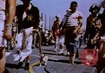 Image of USS Mount Olympus and USS Cacapon Atlantic Ocean, 1950, second 19 stock footage video 65675029537