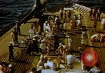 Image of USS Mount Olympus and USS Cacapon Atlantic Ocean, 1950, second 39 stock footage video 65675029537