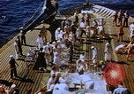 Image of USS Mount Olympus and USS Cacapon Atlantic Ocean, 1950, second 40 stock footage video 65675029537