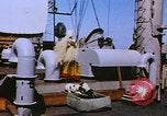 Image of USS Mount Olympus and USS Cacapon Atlantic Ocean, 1950, second 53 stock footage video 65675029537