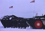 Image of landing vehicle tracked Antarctica, 1950, second 5 stock footage video 65675029548