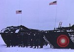 Image of landing vehicle tracked Antarctica, 1950, second 7 stock footage video 65675029548