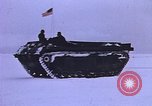Image of landing vehicle tracked Antarctica, 1950, second 19 stock footage video 65675029548
