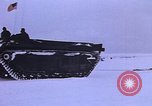 Image of landing vehicle tracked Antarctica, 1950, second 20 stock footage video 65675029548