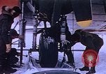 Image of landing vehicle tracked Antarctica, 1950, second 46 stock footage video 65675029548