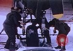 Image of landing vehicle tracked Antarctica, 1950, second 47 stock footage video 65675029548