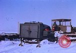 Image of landing vehicle tracked Antarctica, 1950, second 59 stock footage video 65675029548