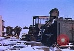 Image of landing vehicle tracked Antarctica, 1950, second 62 stock footage video 65675029548