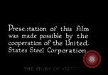Image of drawing steel rod through die into wires at factory United States USA, 1924, second 30 stock footage video 65675029554