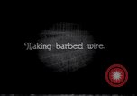 Image of barbed wire United States USA, 1924, second 1 stock footage video 65675029557