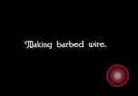 Image of barbed wire United States USA, 1924, second 4 stock footage video 65675029557