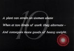 Image of conveyor belts United States USA, 1931, second 10 stock footage video 65675029566