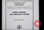 Image of Bulletin of Women's Bureau United States USA, 1931, second 15 stock footage video 65675029567