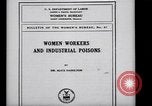 Image of Bulletin of Women's Bureau United States USA, 1931, second 22 stock footage video 65675029567