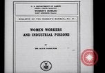Image of Bulletin of Women's Bureau United States USA, 1931, second 23 stock footage video 65675029567