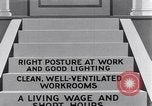 Image of ideal working conditions United States USA, 1931, second 37 stock footage video 65675029568