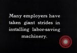 Image of labor saving machinery United States USA, 1931, second 3 stock footage video 65675029569