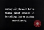 Image of labor saving machinery United States USA, 1931, second 4 stock footage video 65675029569