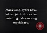 Image of labor saving machinery United States USA, 1931, second 5 stock footage video 65675029569