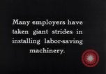 Image of labor saving machinery United States USA, 1931, second 7 stock footage video 65675029569