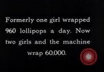 Image of wrapping lollipops United States USA, 1931, second 13 stock footage video 65675029570
