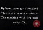 Image of soda crackers United States USA, 1931, second 5 stock footage video 65675029571
