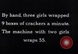 Image of soda crackers United States USA, 1931, second 7 stock footage video 65675029571