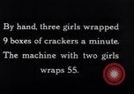 Image of soda crackers United States USA, 1931, second 8 stock footage video 65675029571