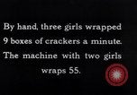 Image of soda crackers United States USA, 1931, second 10 stock footage video 65675029571