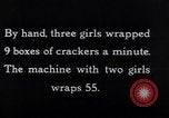 Image of soda crackers United States USA, 1931, second 11 stock footage video 65675029571