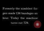 Image of making bandages United States USA, 1931, second 4 stock footage video 65675029573