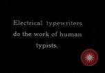 Image of typewriters United States USA, 1931, second 1 stock footage video 65675029576
