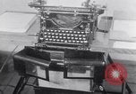 Image of typewriters United States USA, 1931, second 23 stock footage video 65675029576