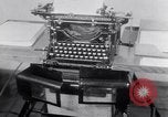 Image of typewriters United States USA, 1931, second 24 stock footage video 65675029576