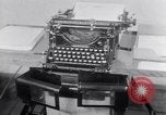Image of typewriters United States USA, 1931, second 25 stock footage video 65675029576