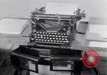 Image of typewriters United States USA, 1931, second 26 stock footage video 65675029576